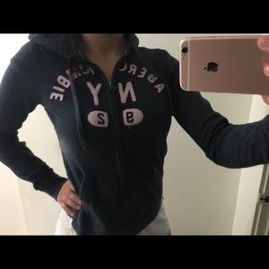 Ambercrombie & Fitch zip up hoodie